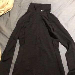 Black Under Armor quarter zip